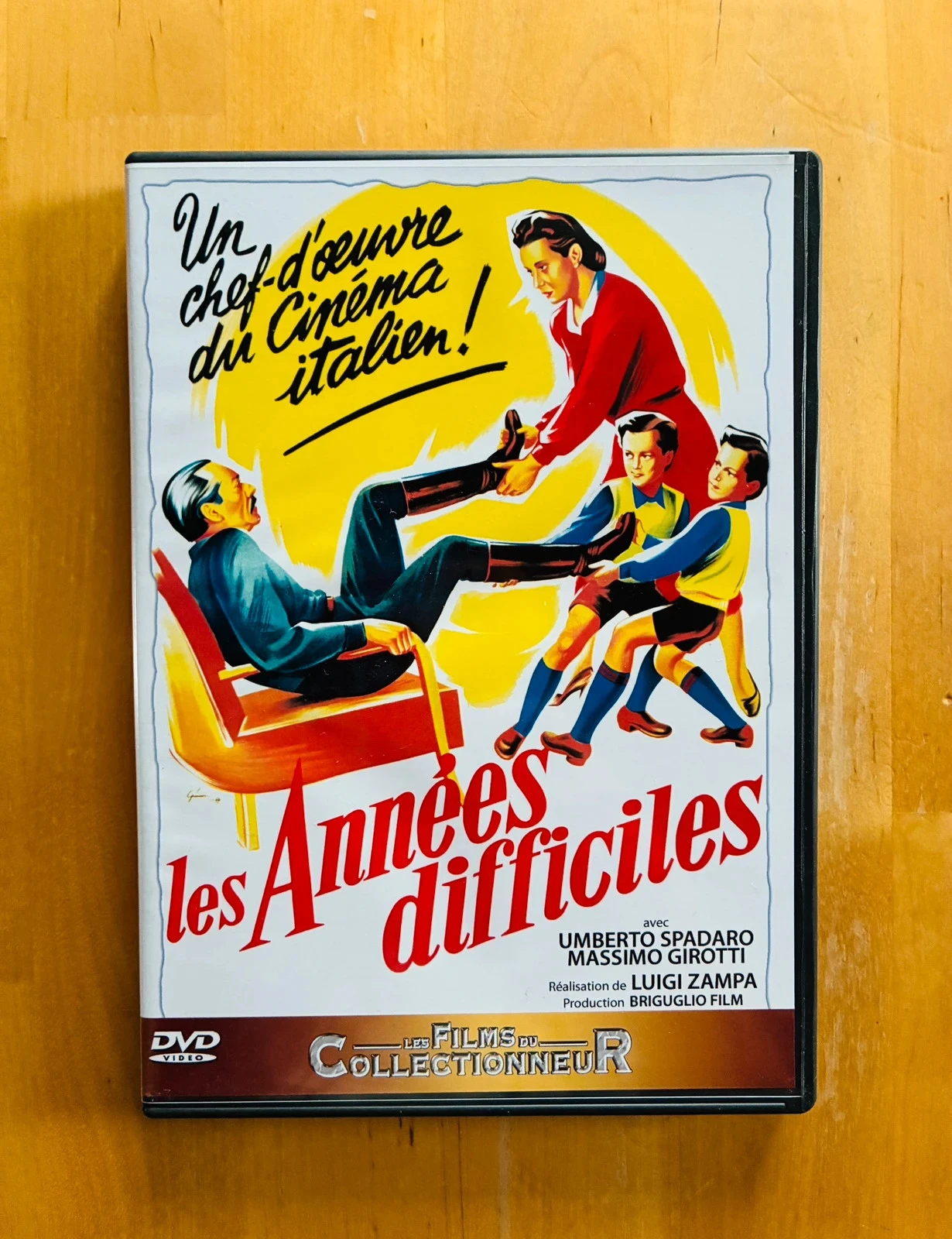 DVD Les années difficiles de Luigi Zampa.